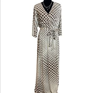 Nikki Poulus Long Maxi Dress ~ Size 1X